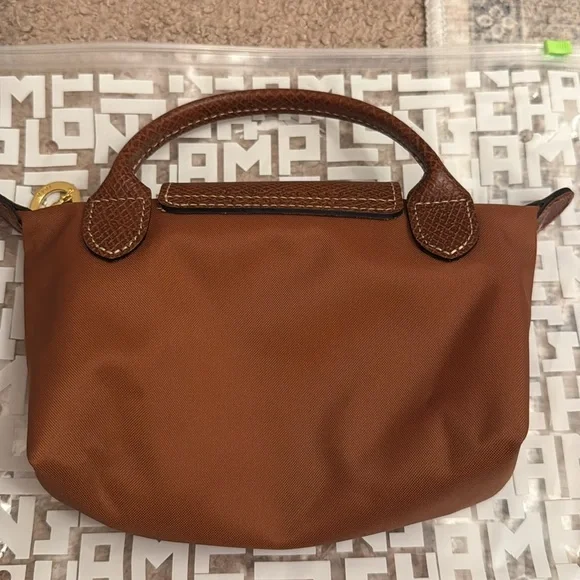 Longchamp Le Pilage Nylon Canvas Cosmetics Case - Picture 8 of 13